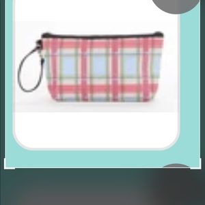 new in plastic.tote,weekender,2 zipper pouches